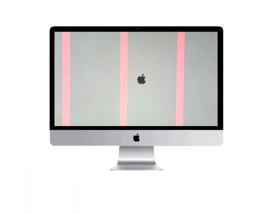 Apple computer iMac graphics issue, flickering screen, vertical lines on screen repair AllenTexas